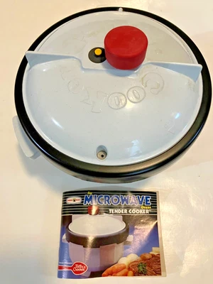 Cocina Tender Nordic Ware Microondas Presión 2.5 Cuartos Cocina Blanca Foto 1 de 4