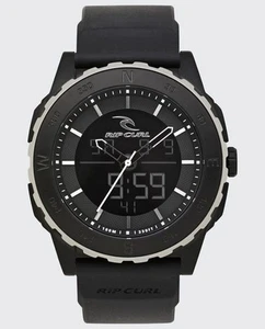 Rip Curl RIVAL ANALOGUE DIGITAL RUBBER SURF WATCH New - A3257 Midnight - Picture 1 of 3