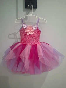Curtain Call Costume: Fairy of the Flowers Pink Purple Ballet Dance Dress Girls - Picture 1 of 6