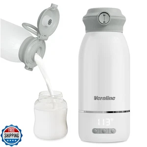 Veroline Portable Bottle Warmer, 17 Oz Travel Bottle Warmer with Super Fast C - Picture 1 of 5