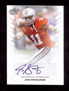 JAKE STONEBURNER 2013 Leaf Green Bay Packers / Ohio State Buckeyes AUTOGRAPH RC - Picture 1 of 1