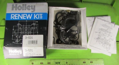 Holley 3-531 Partial Carburetor Kit 1970-1973 AMC 1966-1973 Ford #2 4BBL 8 CYL - Image 1 of 3