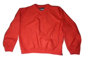 Vintage Nike Engineered V-Neck Windbreaker Spec of Champ Baseball rot Pullover Gr. - Bild 1 von 7