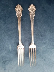 Vintage Oneida Community Silverplate -2 Forks - Picture 1 of 6