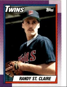 1990 Topps Baseball Cards Randy St. Claire Minnesota Twins #503
