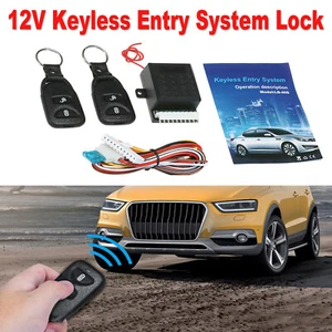 Universal Auto Remote Central Kit Door Lock Locking Vehicle Keyless Entry System - Picture 1 of 11