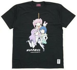 Sick Cute Warrior Menhera Chan T-shirt Black C Backside of Tokyo Japan Limited - Picture 1 of 10