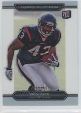 2010 Topps Platinum White Refractor /499 Ben Tate #146 Rookie