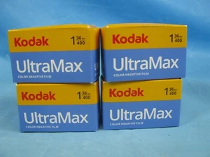 4 Rolls Kodak UltraMax 400 ISO Color Print 35mm Film EXP 2023 36EXP EACH - Picture 1 of 1