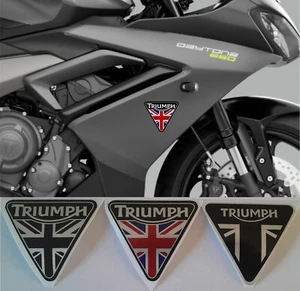 2 x Pegatinas Triumph Calcomanías Gráficas Triumph Moto Pegatina - Imagen 1 de 1