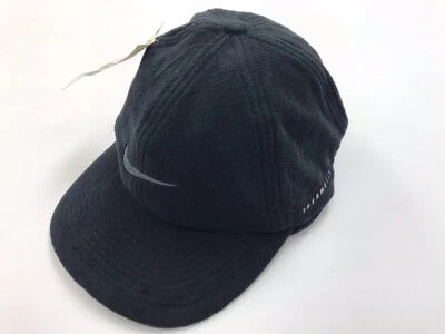 Nike Swoosh polar Therma-F.I.T. vintage años 90 nuevo con etiquetas Sombrero de invierno negro para hombre. Foto 1 de 4