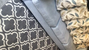 home furniture sofa , 2 pieces, cozy and comfortable . It’s used only sometimes. - Picture 1 of 4