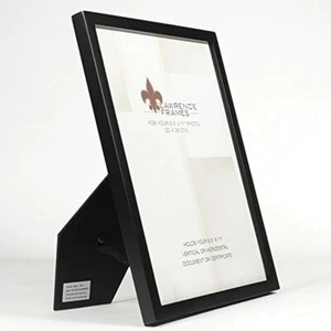 Lawrence 8.5x11 Wood Frame Black (Same Shipping Any Qty) - Picture 1 of 2