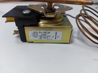 INVENSYS SJ-157-36 Thermostat 30A 277VAC MT 493*F - Image 1 of 4