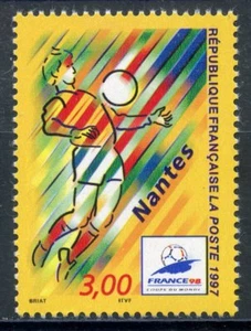 STAMP / TIMBRE FRANCE NEUF N° 3076 ** SPORT / COUPE DU MONDE DE FOOTBALL 98 - Imagen 1 de 1