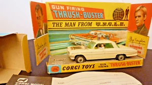 Corgi Toys 497 MAN FROM UNCLE Original Inlet Anleitung OVP 1966 Rarität TOP !!! - Bild 1 von 13