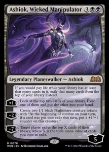 1x Ashiok, Wicked Manipulator NM Eng MTG - Wilds of Eldraine - Bild 1 von 1