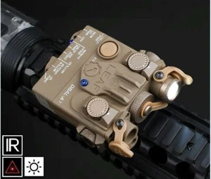 WADSN DBAL-A2 LED weiße Taschenlampe rot Laser IR Zeigergerät - FDE TAN - - Bild 1 von 7