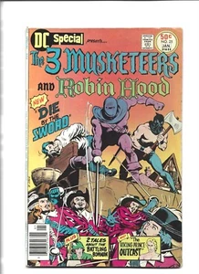 DC SPECIAL: THE 3 MUSKETEERS AND ROBIN HOOD #25 1977 VG+ LOW GRADE. COMBINE SHIP - Picture 1 of 2