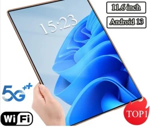 Tablette 5G Tablet 11.6 inch Android 13.0 Phablet MTK6797 16GB RAM 1TB ROM NEUVE - Photo 1/7
