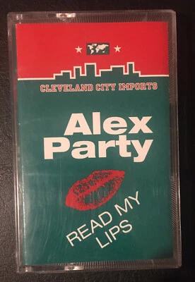 ALEX PARTY - READ MY LIPS Cassette Single Cleveland City Imports CCIMC17000 EX - Image 1 of 3