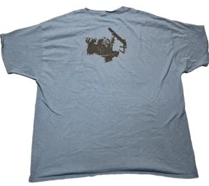 Expedition Everest 15th Anniversary Shirt 2XL Blue Disney Expedition Crew Hanes - Picture 1 of 8