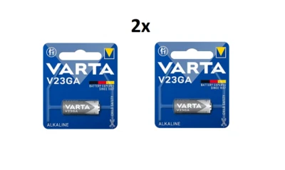 2 x Varta V23GA 12V Batterie Knopfzelle MN21 P23GA A23 23A LR23 LRV08 4223 - Bild 1 von 2