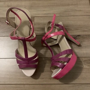 Enzo Angiolini syenna platform pink/purple size 7 - Picture 1 of 4