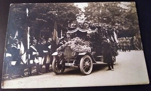 RARE RPPC STUTTGART GERMANY 1914.PARADE, CELEBRATION MILITARY SOLDIERS.SWORDS. - Picture 1 of 5