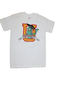 Vintage 1985 Gumby T-Shirt Size XS Graduation Skateboarding Single Stitch Tee - Bild 1 von 7
