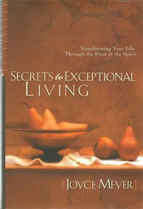 Secrets to Exceptional Living Joyce Meyers Christian Book - Bild 1 von 1