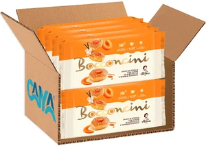8x Matilde Vicenzi Pasta Boccini Blätterteig mit Aprikosen und Vanille 90g - Bild 1 von 4