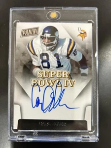 2015 Panini Super Bowl IV Carl Eller Vikings HOF Auto Minnesota Vikings - Zdjęcie 1 z 2