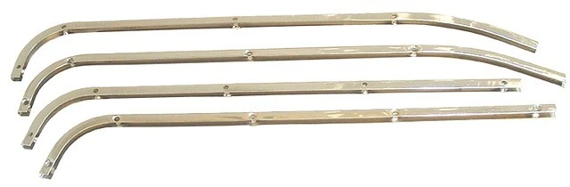 P/N 237A24A-KIT 1961-1963 FORD THUNDERBIRD DOOR PANEL RETAINING KIT 4 PIECES NEW - Image 1 of 1