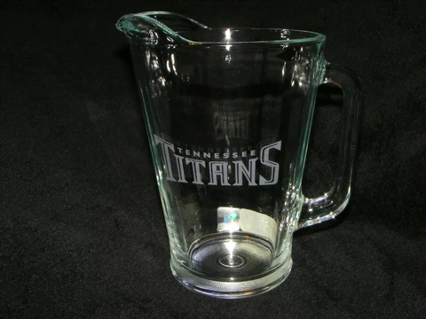 NFL TENNESSEE TITANS 60 OZ GLASS PITCHER BOELTER BRANDS Cover