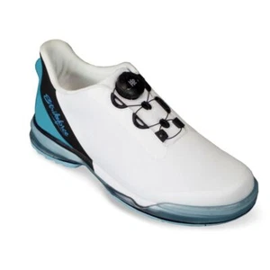 KR Strikeforce Unisex TPC Hype White/Black/Sky Right Hand Bowling Shoes - Picture 1 of 9