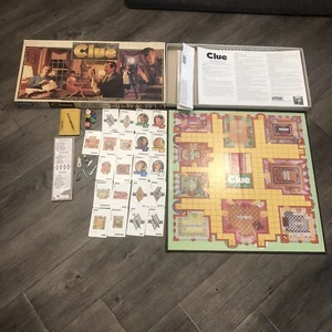 Vintage 1992 Edition Clue Board Game in Original Box Instructions Parker Bros - Picture 1 of 12