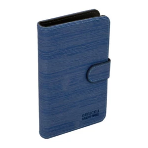 German Couture Etui für blu E-Zigarette, Pods und Kreditkarte, Jeansblau - Bild 1 von 3