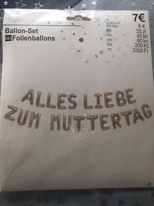 Girlande - Ballon Set-Foliienballon 22x - Alles Gute zum Muttertag-neu-OVP-Deko - Bild 1 von 6