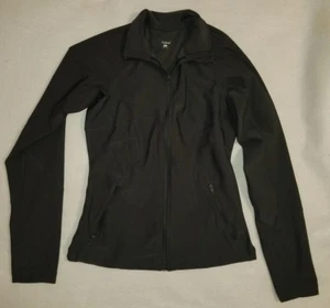 Graue Ativa Langarmjacke mit Reißverschluss für Mädchen Größe Small - Bild 1 von 4