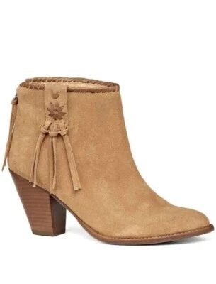 Jack Rogers Mujer Gamuza Tacones al Tobillo Botas Zapatos Talla 7 Foto 1 de 4