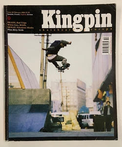 KINGPIN SKATEBOARD MAGAZINE NUMERO 50 FEB 2008 COPERTINA DANIEL CARDONE - Foto 1 di 2