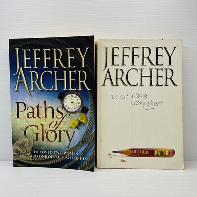 To Cut A Long Story Short, Paths of Glory by Jeffrey Archer Book Large Paperback - Image 1 of 4