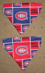 Montreal Canadiens Dog Bandana - 5 sizes XS - XL - Picture 1 of 2