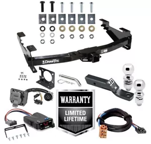 Enganche de remolque con control de freno para 03-07 Silverado Sierra 2500 HD 3500 bolas dobles - Imagen 1 de 12