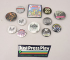 Lot of 12 VTG 80's Ramones Punk Pins Pinback Buttons - Joey, Wanted +