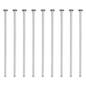 500pcs Quality 304 Stainelss Steel Headpins 1 Inch Pins Findings Smooth 25x1.8mm - Picture 1 of 10