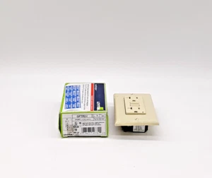 Leviton GFTR2-I Smartlock Tamper Resistant Outlet Receptacle - Picture 1 of 4