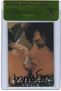 Jeanna Fine Signed 1992 Clubhouse Diamonds Rookie Card #128 BAS COA RC Autograph - Picture 1 of 12