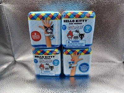 Sanrio упаковка из 4 предметов Hello Kitty друзей Cutie манжеты серии 2 плюшевая лента - Изображение 1 из 4